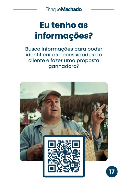 Carta 17 — Quanto eu não vendo